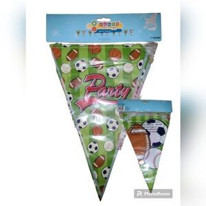party FRIENDS Theme Birthday Party Supplies Tableware Decoration fun ball sports